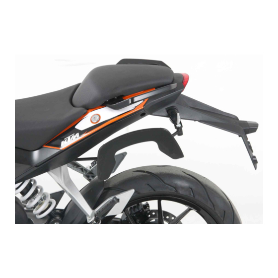 hepco & becker KTM 125/200 Duke Quick Start Quide