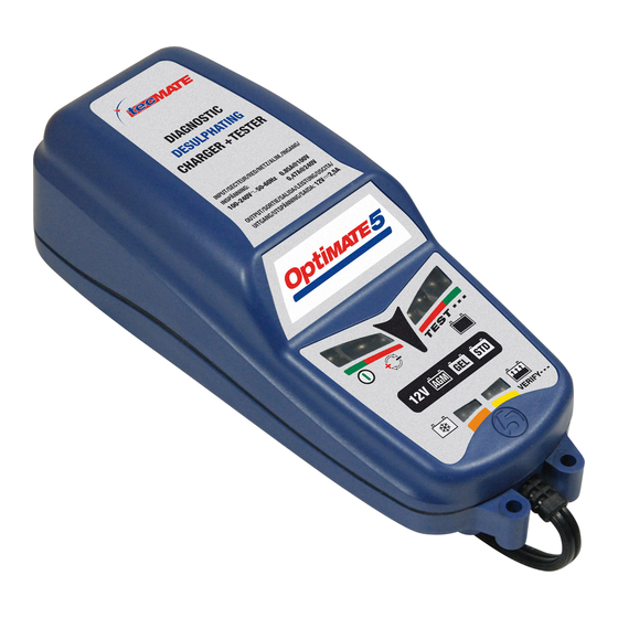 User Manuals: Optimate TM220 Battery Charger