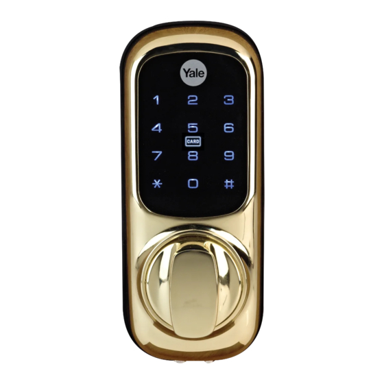 Assa Abloy Yale YD-01-CON-NOMOD-PB Manuals