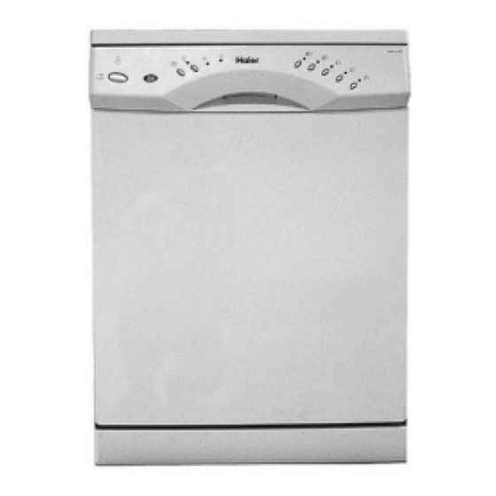 Haier DW12-HFE2 User Manual