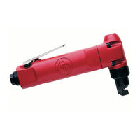 Chicago Pneumatic CP835 Instruction Manual