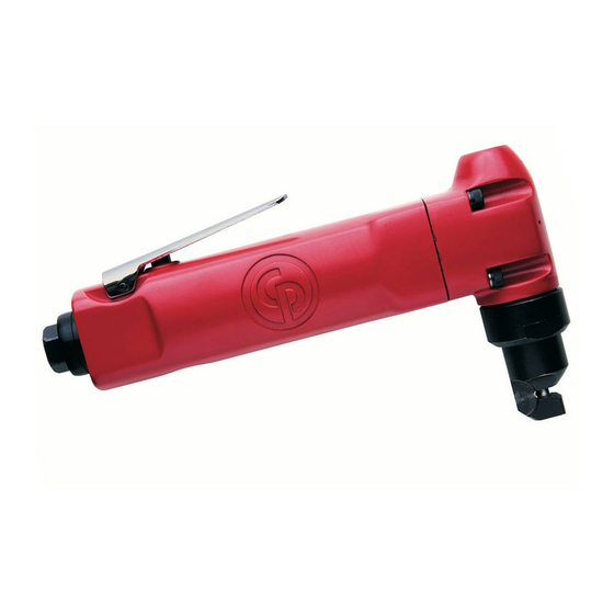 Chicago Pneumatic CP835 Instruction Manual