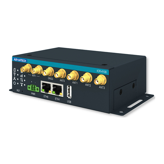 Advantech ICR-4171 Hardware Manual