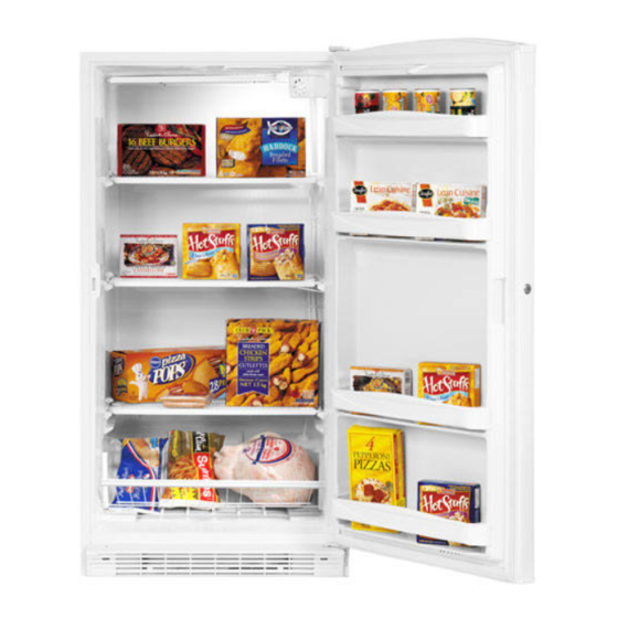 Maytag MQU1654BEW - 15.9 cu. Ft. Upright Freezer Manuals