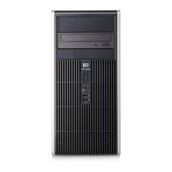 HP Compaq dc5750 Quickspecs