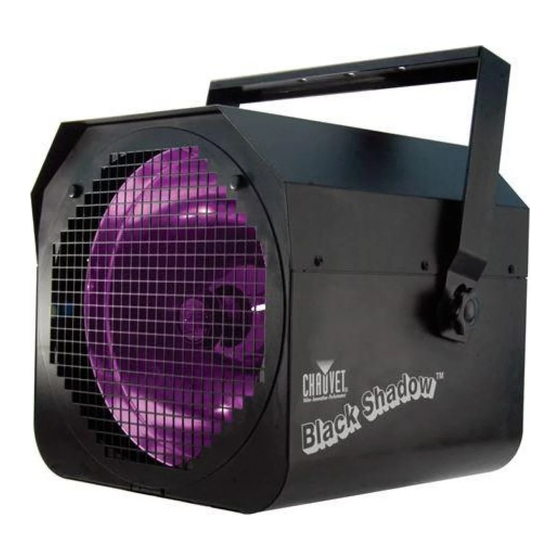 Chauvet TFX-BL400 Black Shadow User Manual