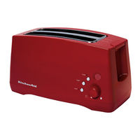 KitchenAid KTT340WH - 2 Extra-Wide Slots Toaster Classic Styling Instructions Manual