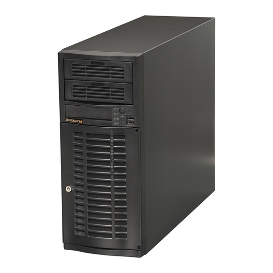 Supero SuperWorkstation 5036T-T User Manual