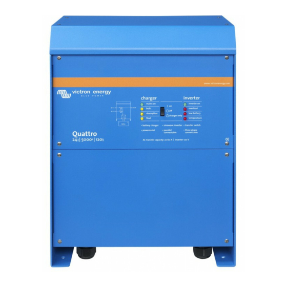 Victron energy Quattro 24 Manual