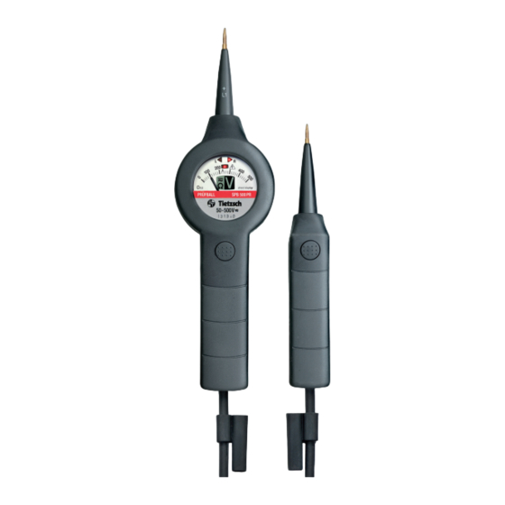 Tietzsch SPB 500B User Instructions