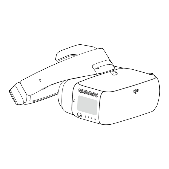 dji Goggles RE Quick Start Manual