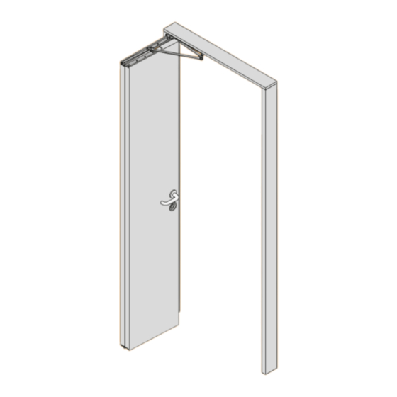 Celegon COMPACK LIVING 90 Door Hardware Manuals