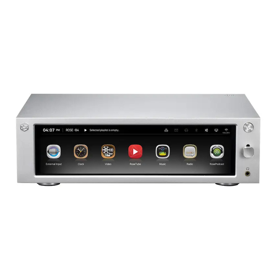 Rose electronics RS201E User Manual