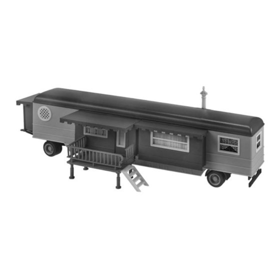 Faller SET OF FUNFAIR CARAVANS I Quick Start Manual