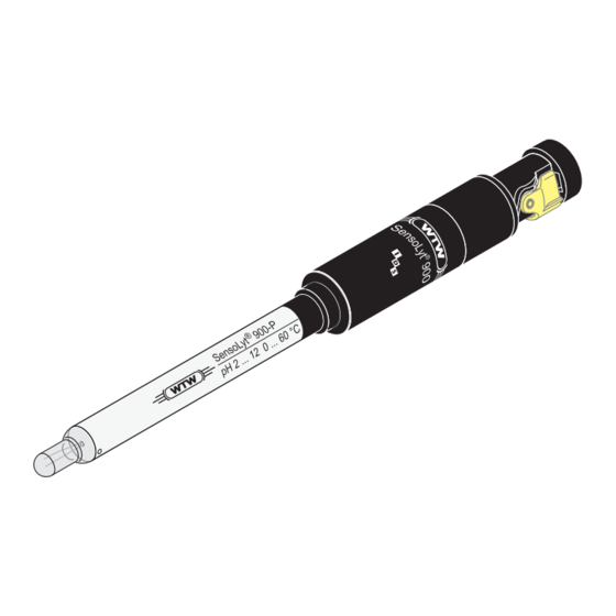wtw MultiLine SensoLyt 900-P Operating Manual