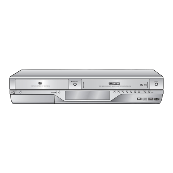 Toshiba D-VR30SG Owner's Manual
