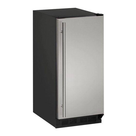U-Line U-1215RS-00B User Manual & Service Manual