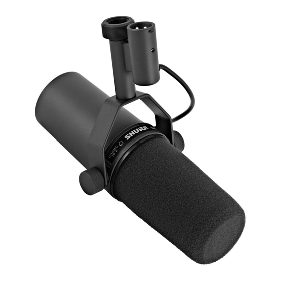 Shure SM7B Manual