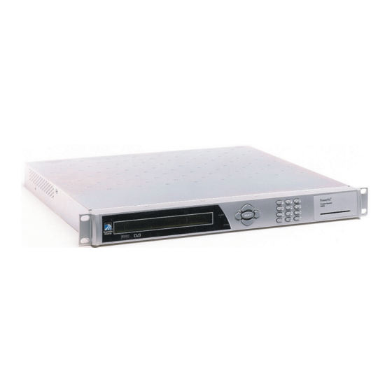 Scientific Atlanta PowerVu D985 Installation And Operation Manual