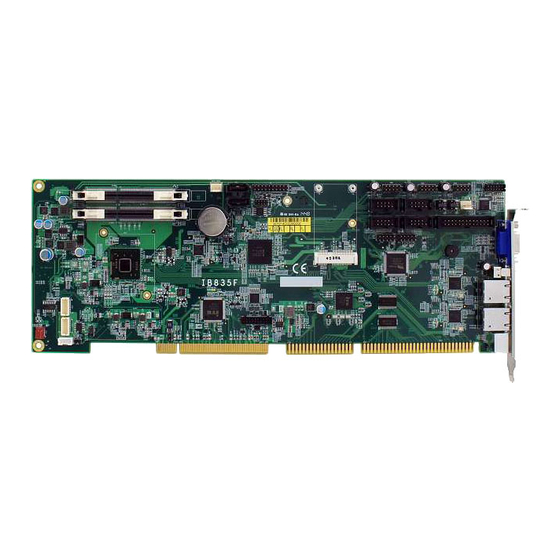 IBASE Technology IB835F User Manual
