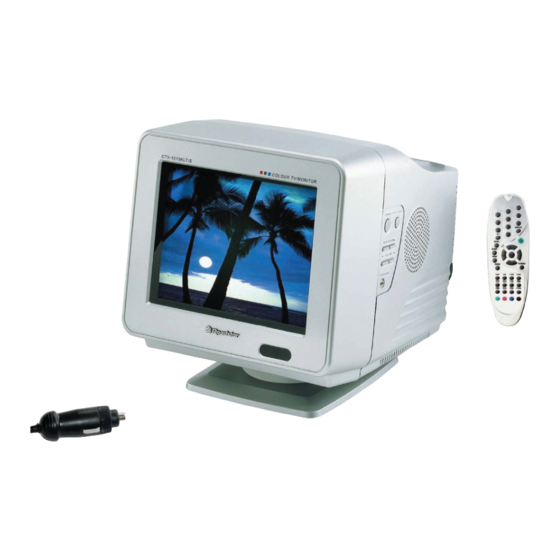 Roadstar CTV-1015 Service Manual
