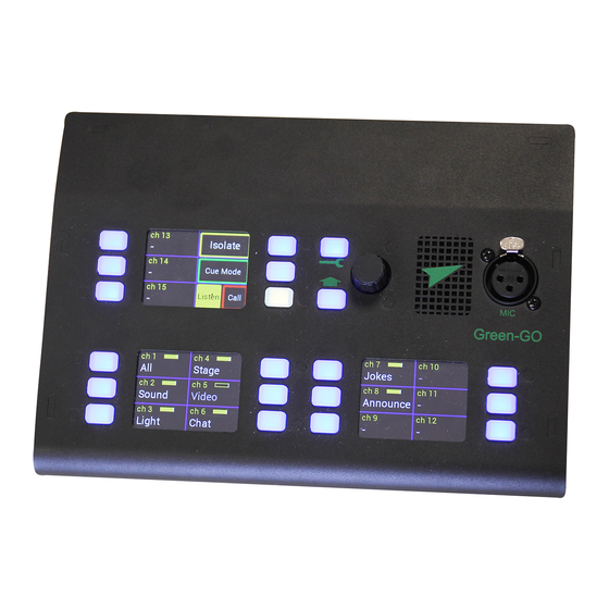 Green-Go MCXD User Manual