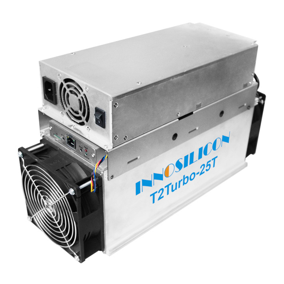 INNOSILICON T2Ti-25T BTC User Manual