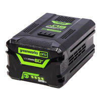 GreenWorks Pro LB603 Operator's Manual