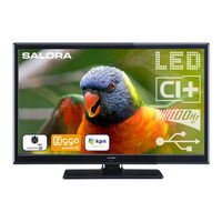 Salora LED2480CAH Operating Instructions Manual