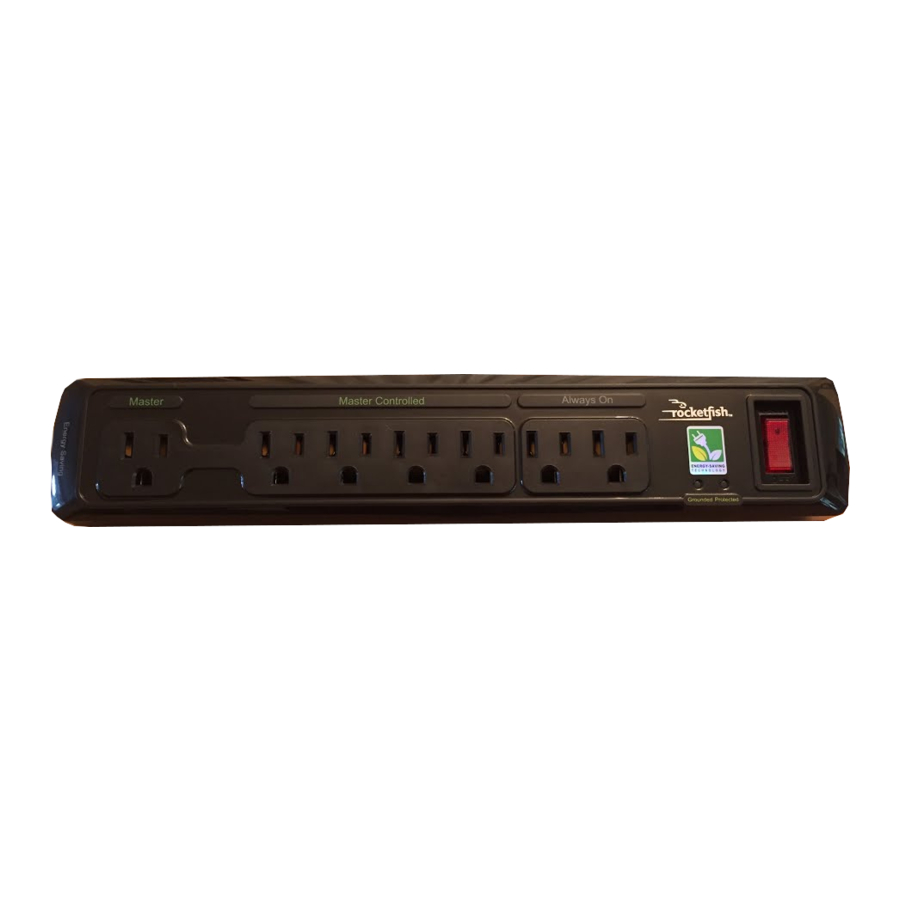 RocketFish RF-HTS205 - 7-Outlet Power Manager Manual