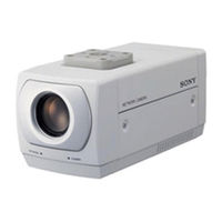 Sony SNC-Z20N - Fixed Network Color Camera User Manual
