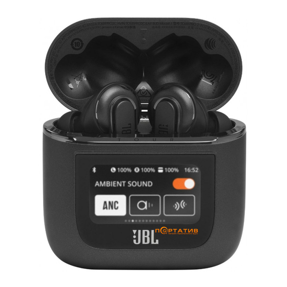 Harman JBL TOURPRO2 Manuals
