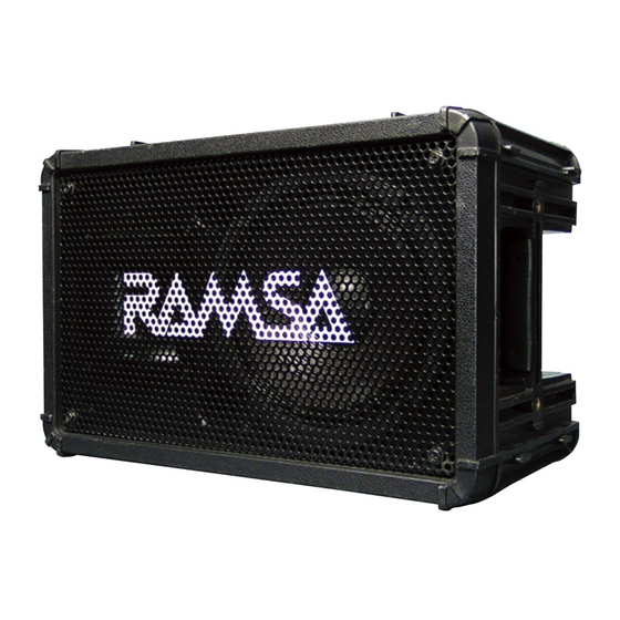 National Panasonic RAMSA WS-A80E Service Manual