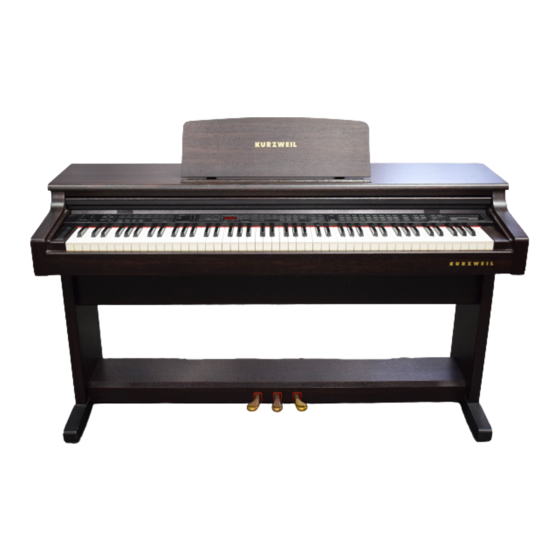 Kurzweil DIGITAL GRANDE DC 150 Manual