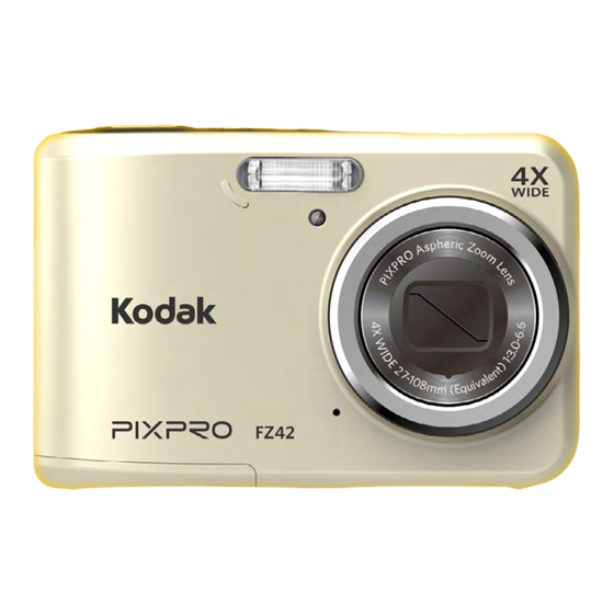 Kodak PIXPRO FZ42 User Manual