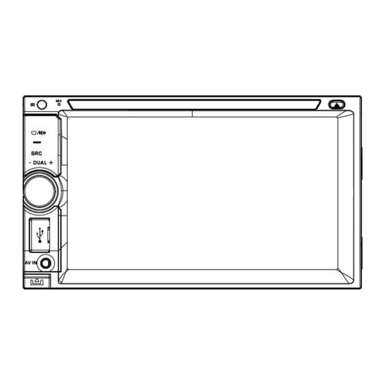 TUVVA KSD6270B Car Multimedia Receiver Manuals