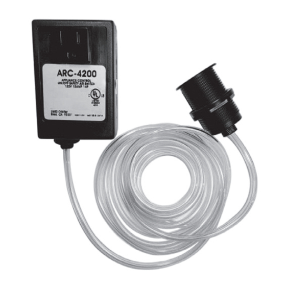 Moen ARC-4200 Installation Manual