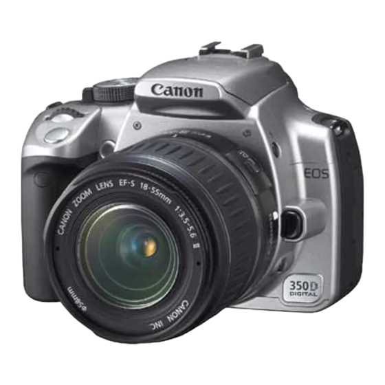 Canon EOS Digital Rebel XT Firmware Update Procedures