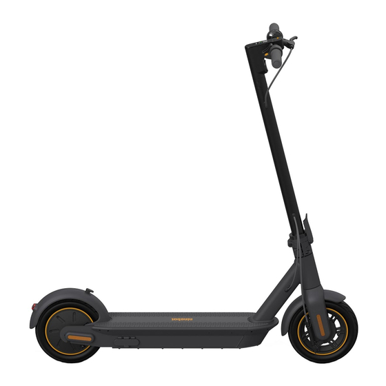 Ninebot KickScooter MAX User Manual