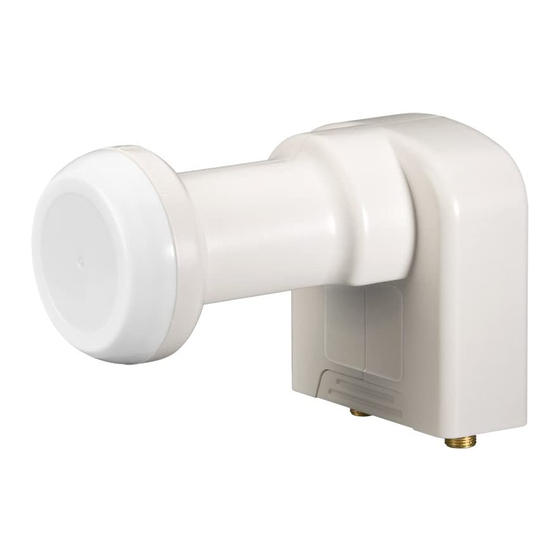 Goobay Unicable LNB Quick Start Manual