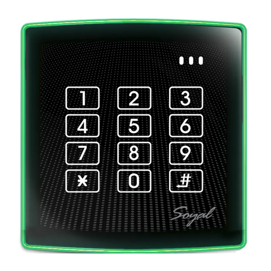 Soyal AR-888 Manual