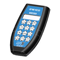 Nevco MPCX Soccer Control Operator Instructions Manual