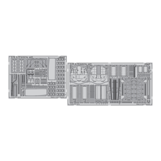 Eduard 72 630 Manual