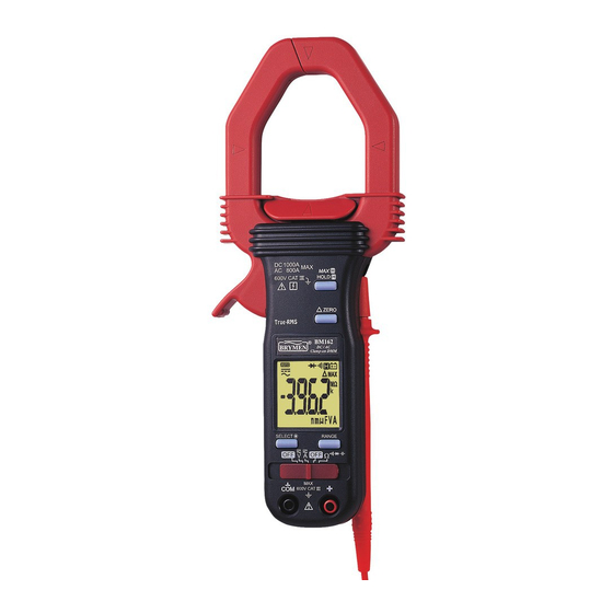 Brymen BM161 User Manual