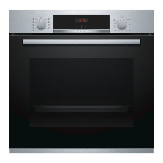 Bosch HBG4575 0 Series User Manual And Installation Instructions