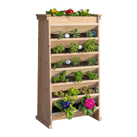 YardCraft VERTICAL GARDEN BED Assembly Manual