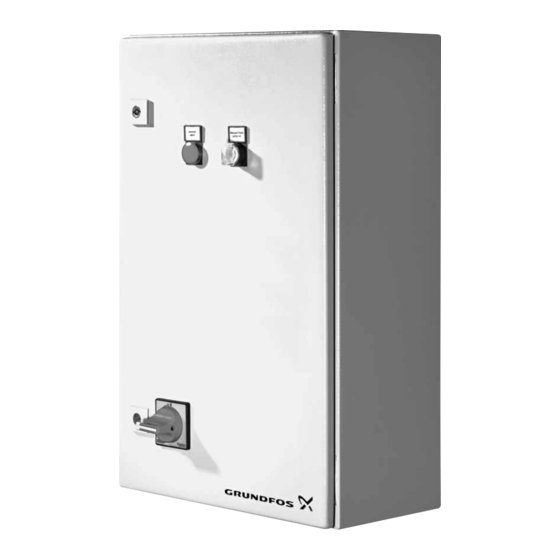 Grundfos Control MP 204 Installation And Operating Instructions Manual