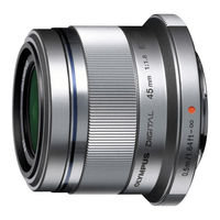 Olympus M. ZUIKO DIGITAL 45mm f1.8 Instructions