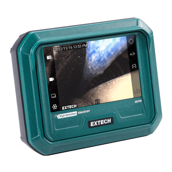 Extech Instruments HDV700 User Manual