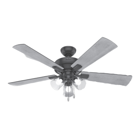 Hunter 54205 Installation Manual
